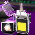 Briquet Électrique Rechargeable avec Lampe LED